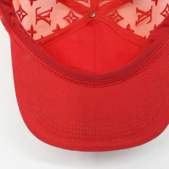 Louis Vuitton Everyday LV Embroidered Mesh Cap Size 58 Soho Exclusive - Picture 3 of 9